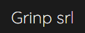 Logo GRINP SRL